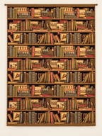 Equestrian Library Wall Tapestry