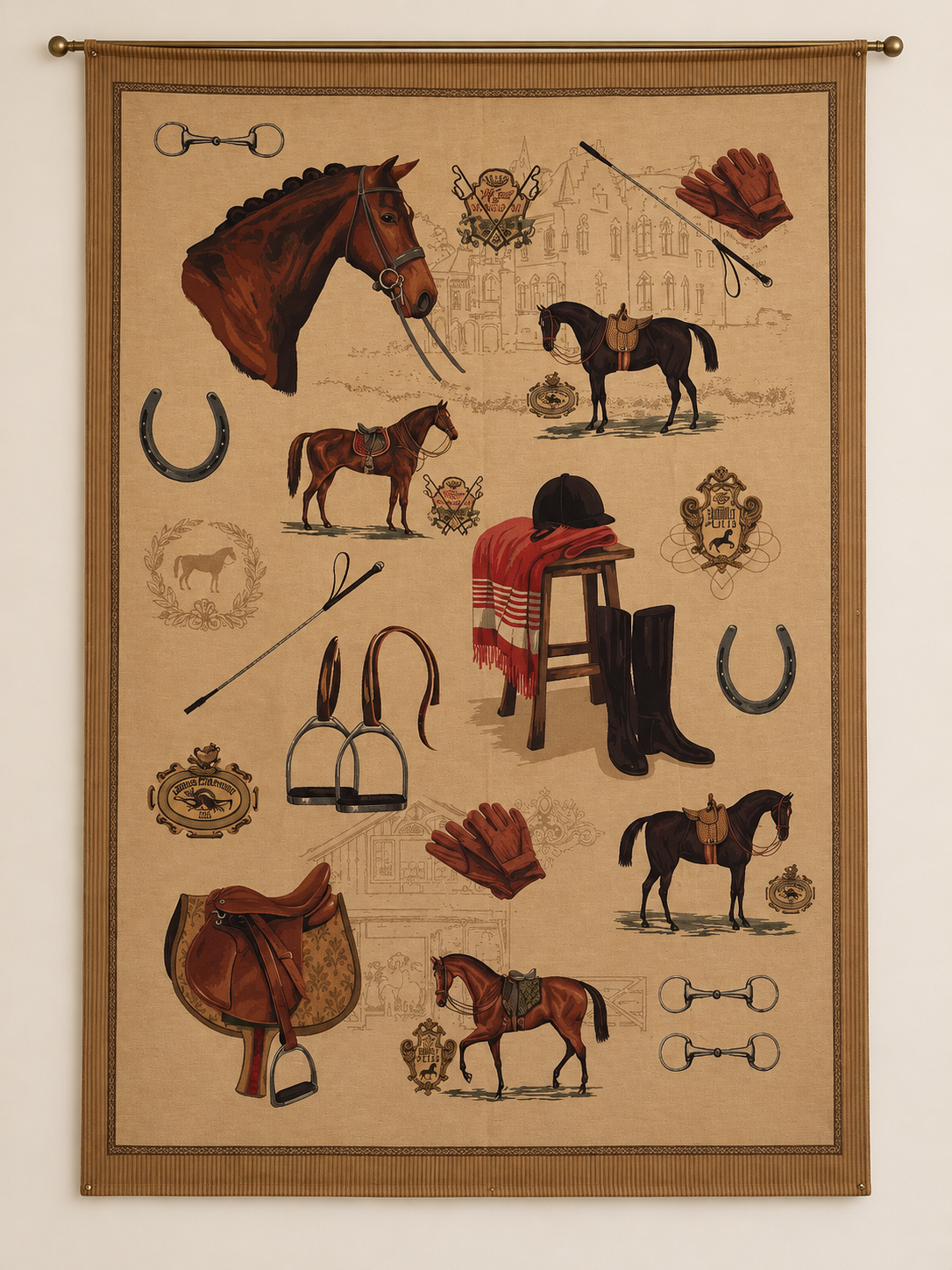 Dressage Tapestry