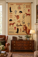 Horse Equipment Tapestry