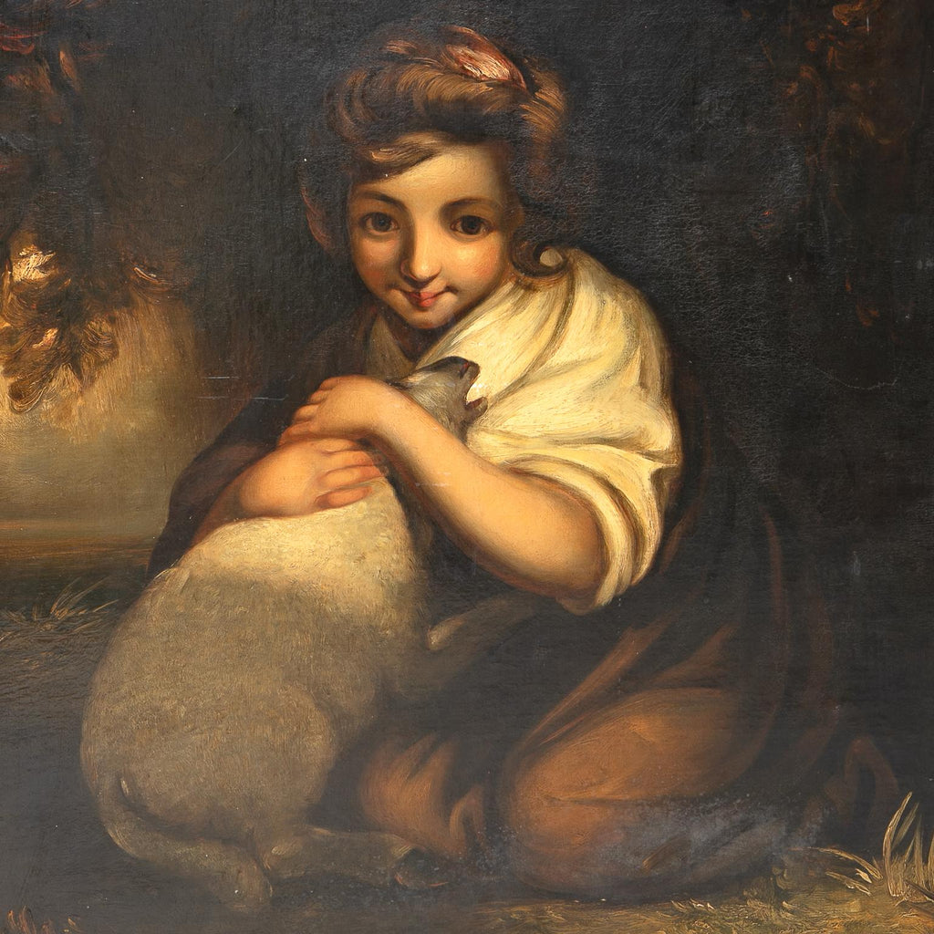 Barnyard Portrait Scene