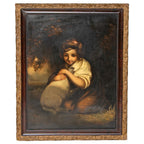 Barnyard Portrait Scene