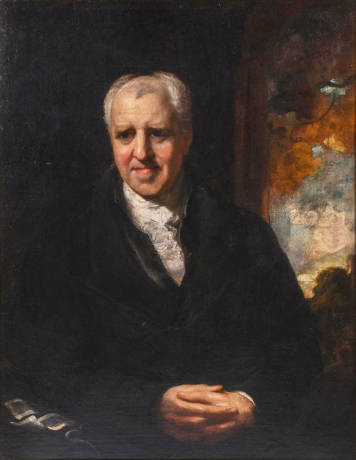 Antique Portrait of Reverend George Crabbe