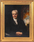 Antique Portrait of Reverend George Crabbe