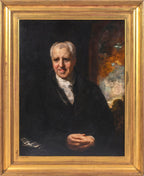Antique Portrait of Reverend George Crabbe