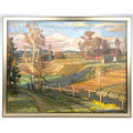Countryside Scene, Oil on Canvas