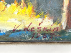 Countryside Scene, Oil on Canvas