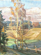 Countryside Scene, Oil on Canvas