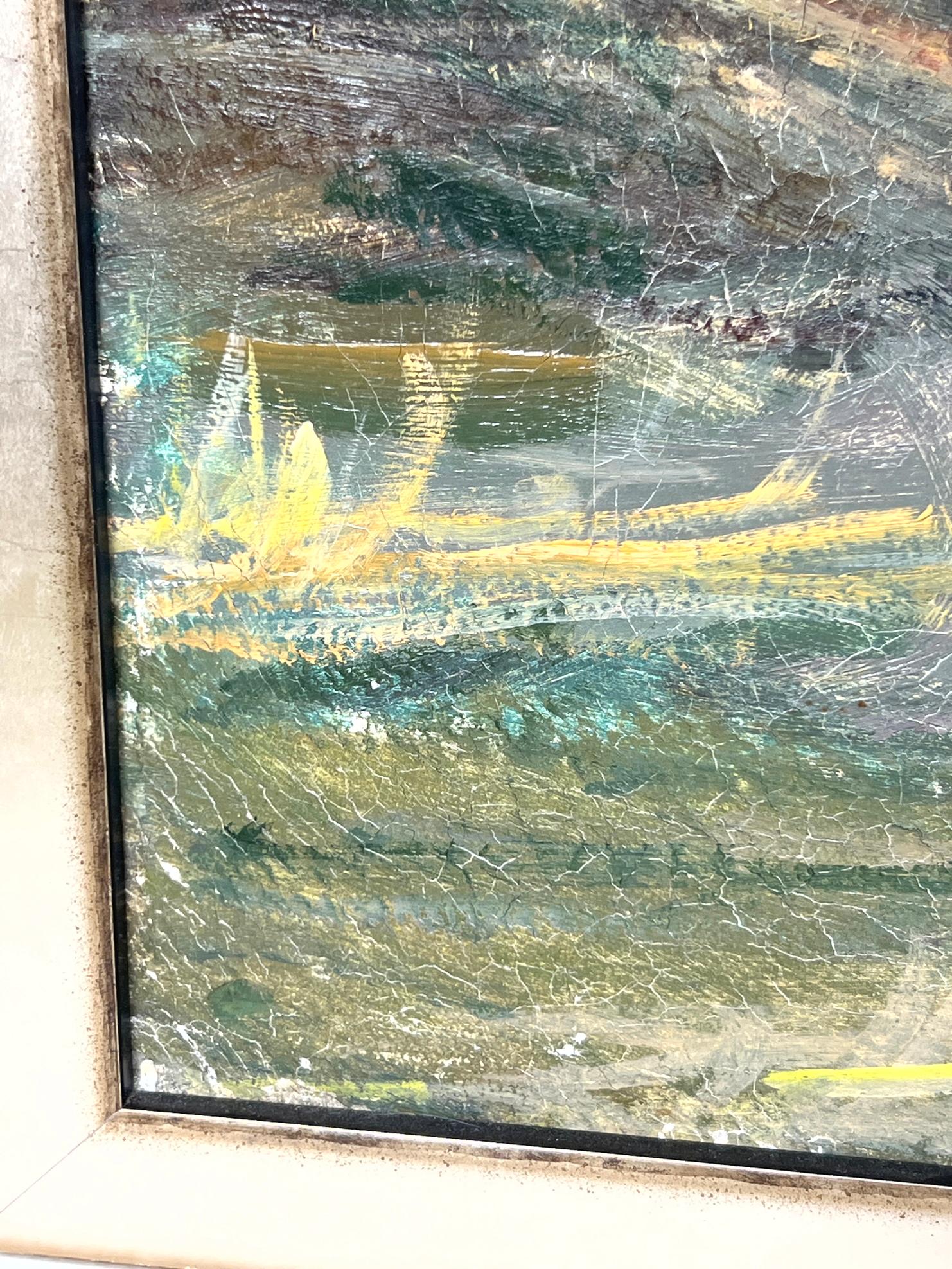 Countryside Scene, Oil on Canvas