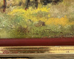 NW Leighton Horse Landscape Oil on Canvas