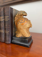 Pair of Borghese Helmet Bookends