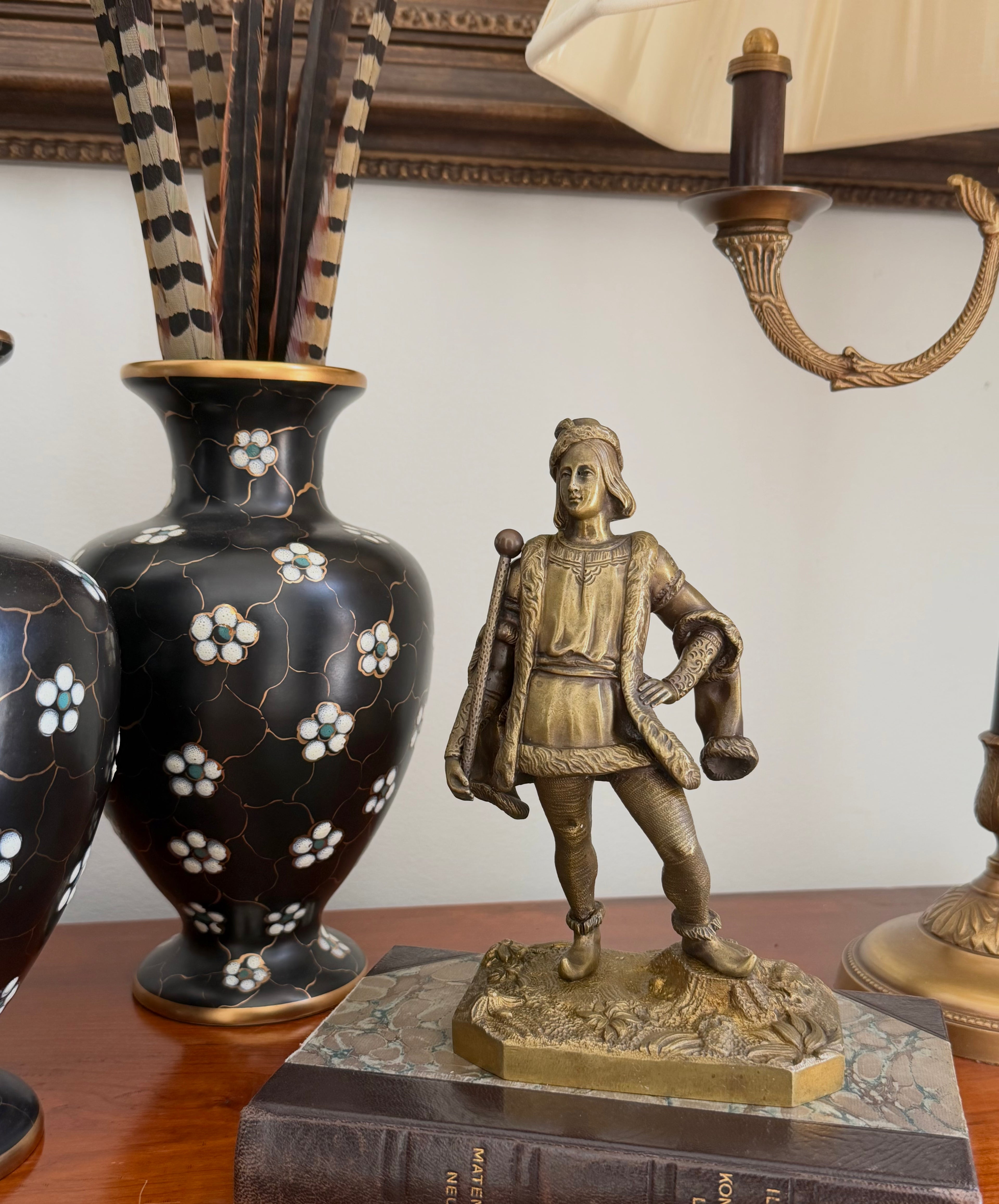 Late 19th Century Gilt Bronze Figure