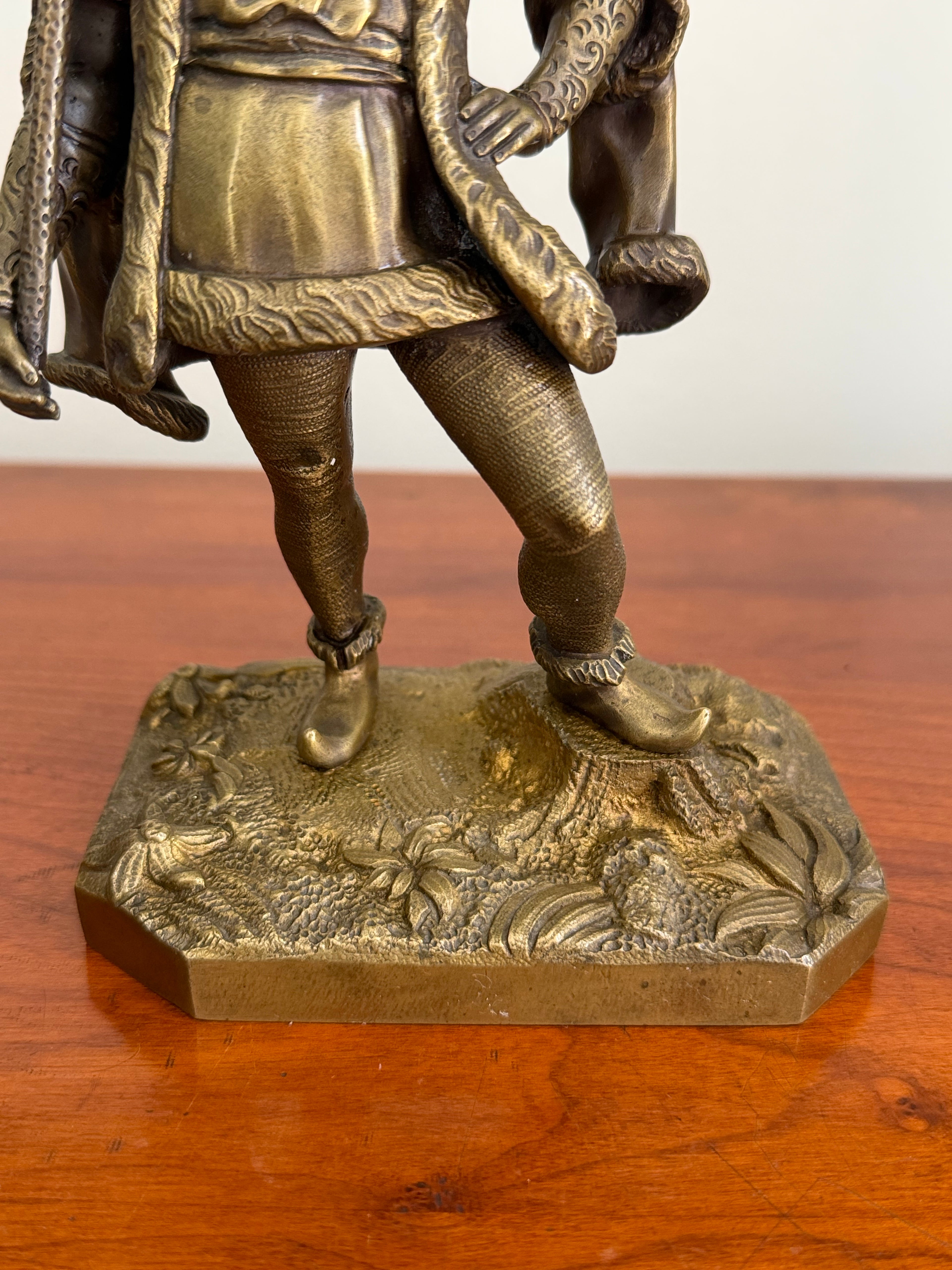 Late 19th Century Gilt Bronze Figure