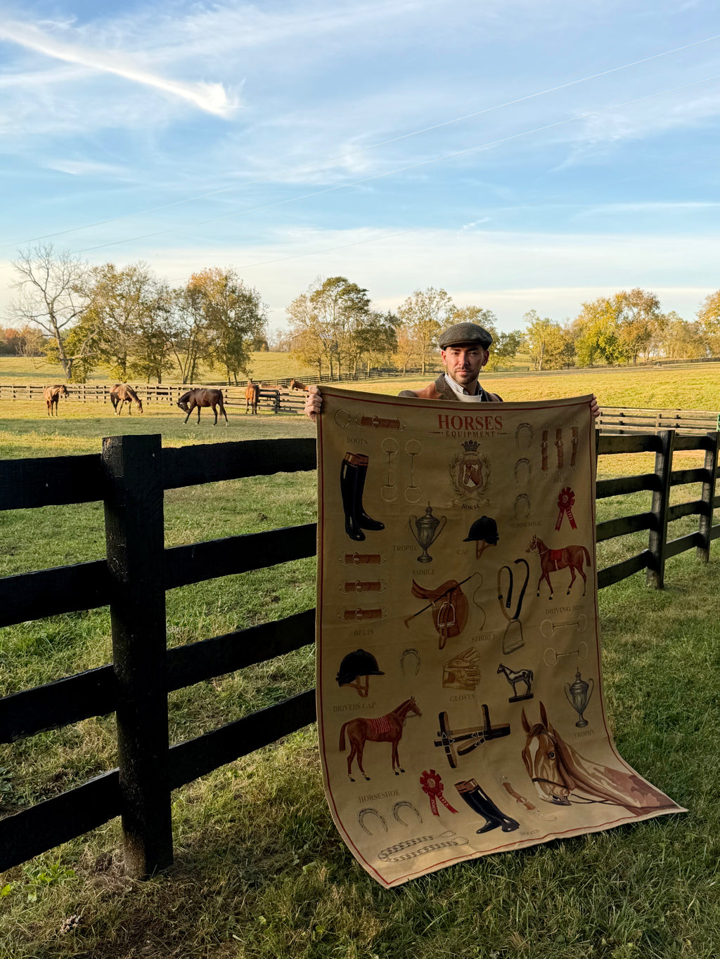 Horse Equipment Tapestry