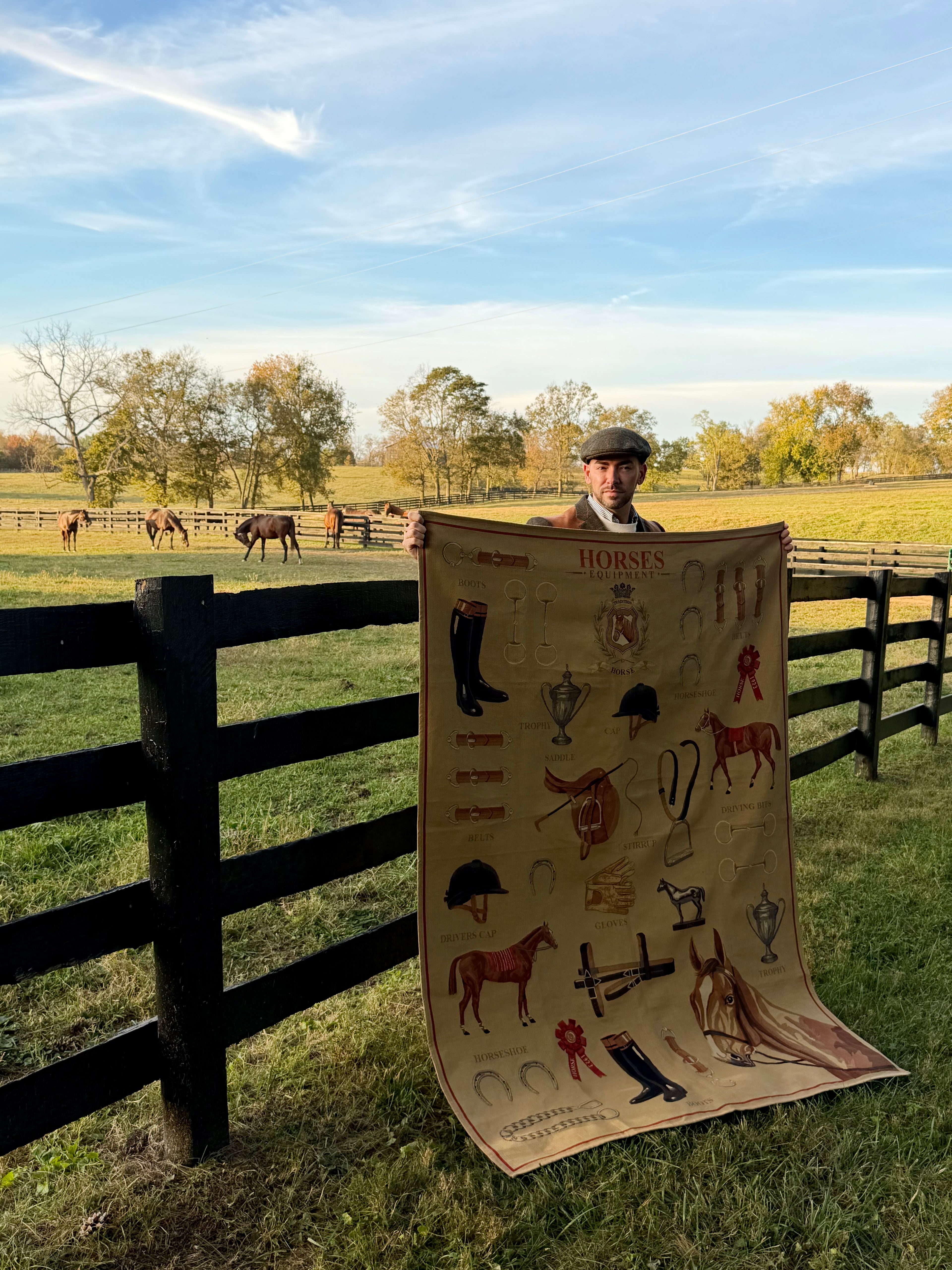 Horse Equipment Tapestry