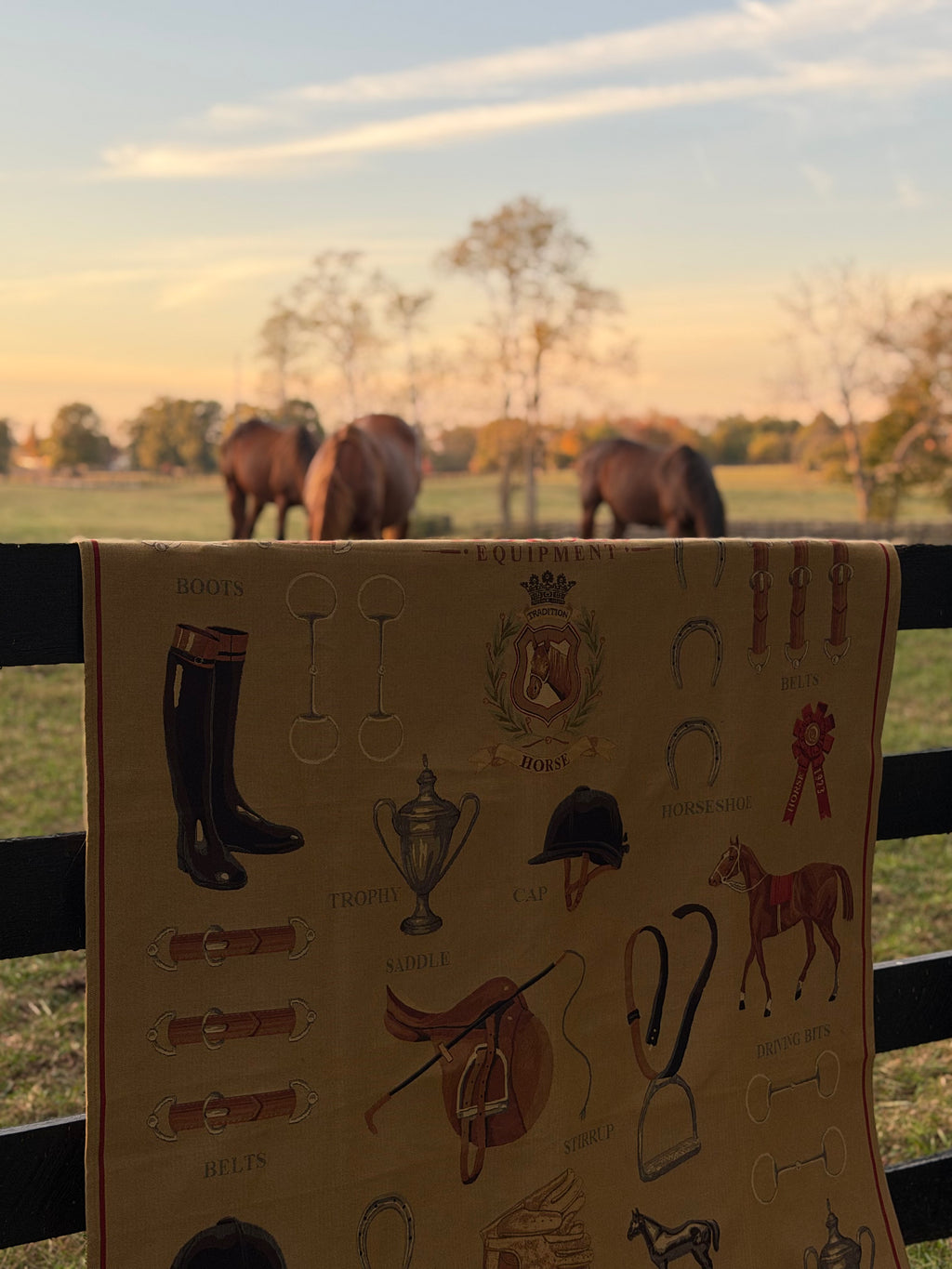Horse Equipment Tapestry
