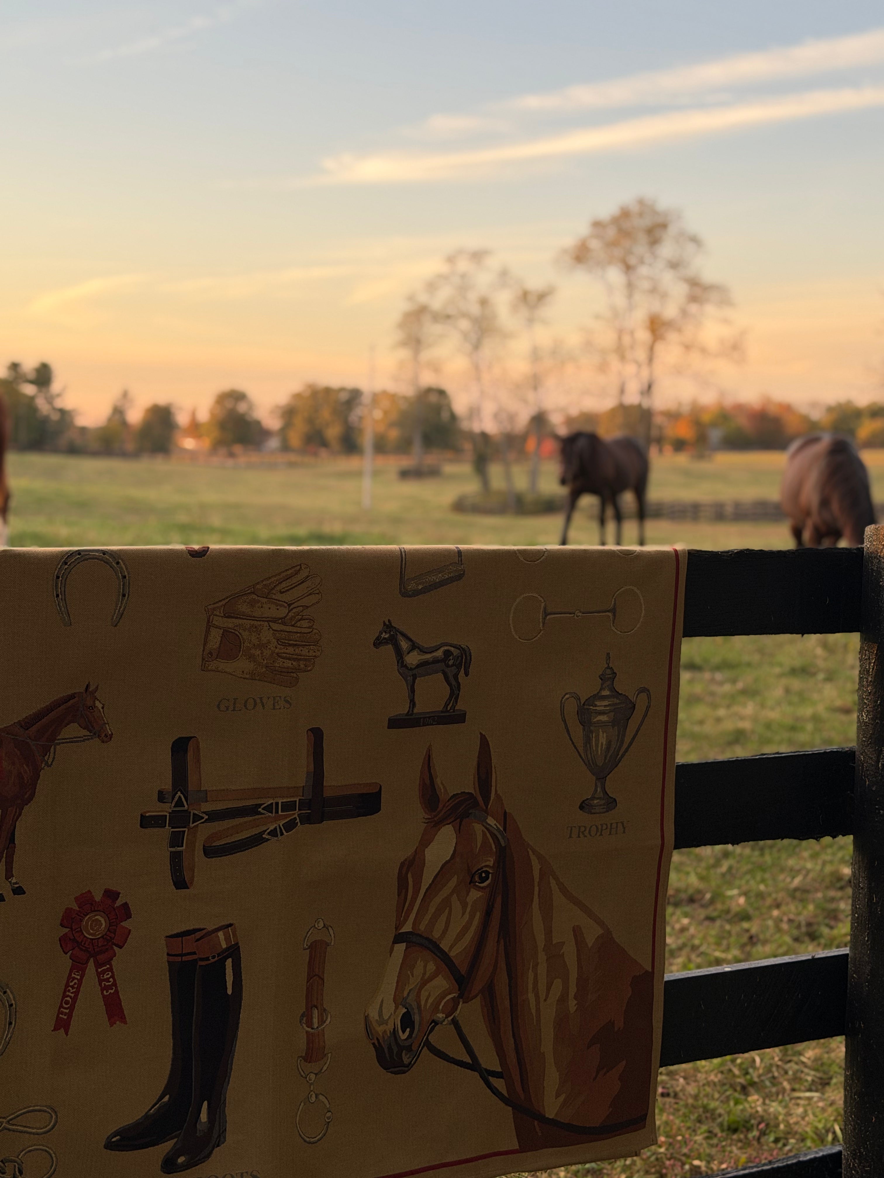 Horse Equipment Tapestry
