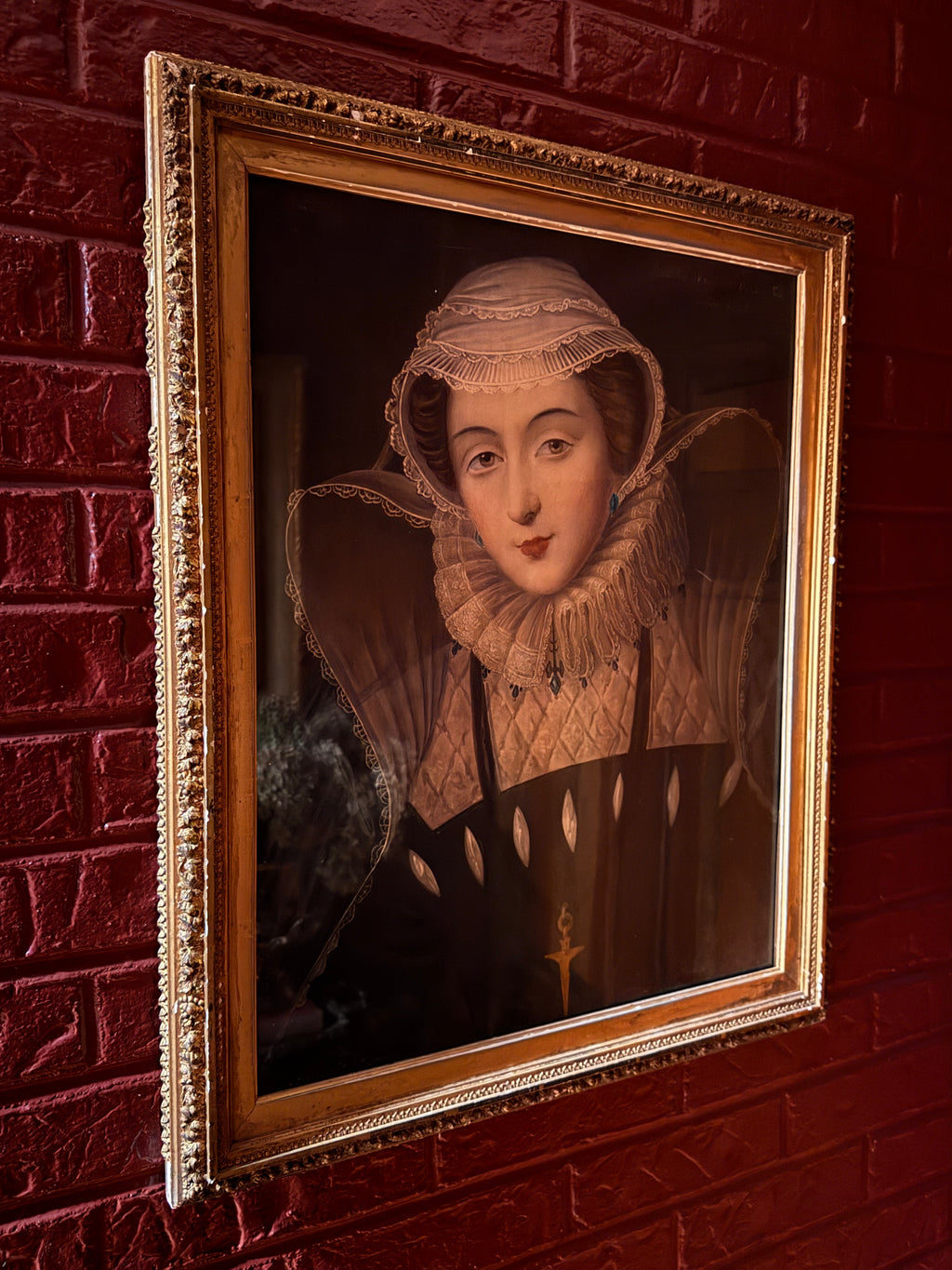 Mary Queen of Scots Gouache