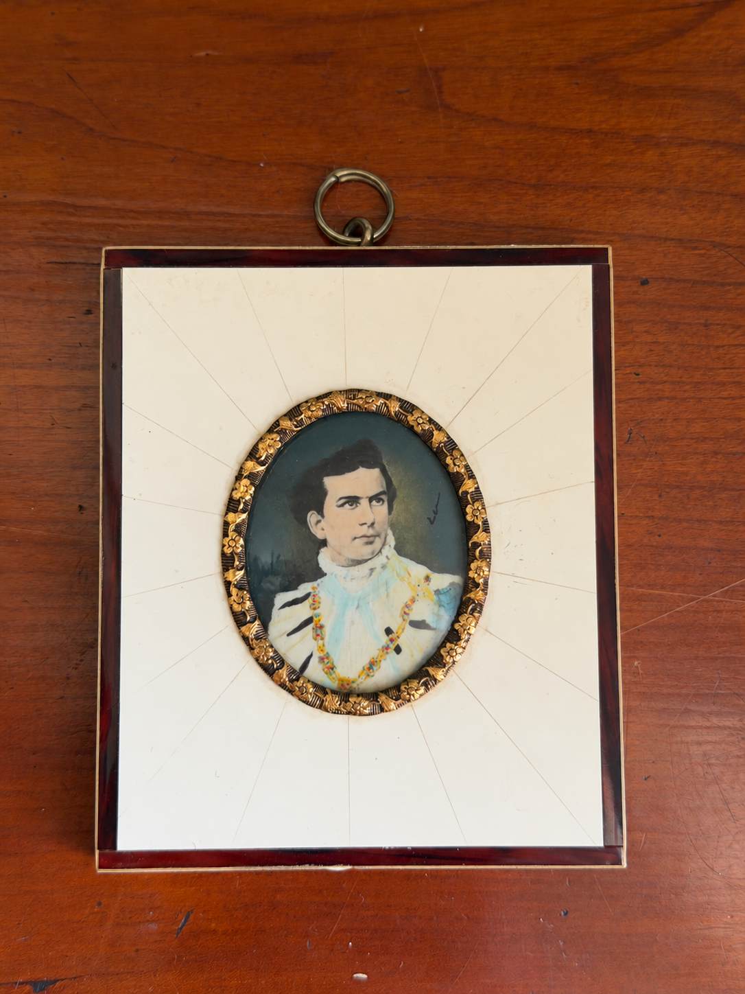Miniature Portrait of King Ludwig II